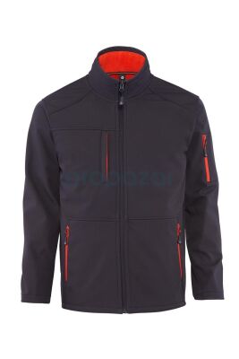 Myform 3131 Rainbow Softshell Outdoor Mont Gri Turuncu - 1