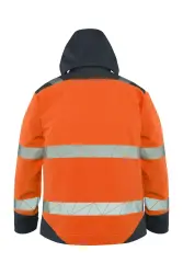 Myform 3132 Hi-Vis Softshell Kapüşonlu Mont Turuncu - 2