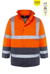 MyForm 4122 OLYMPUS Yüksek Görünürlüklü Parka Turuncu - Myform İş Kıyafetleri