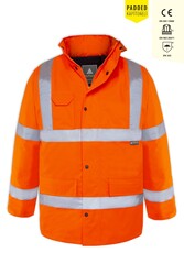 Myform 4123 OLYMPUS Yüksek Görünürlüklü Parka Turuncu - Myform İş Kıyafetleri