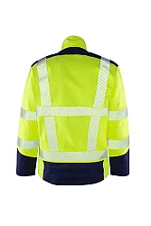Myform 42010 Armor Aleve Dayanıklı Antistatik Multi Koruma Ceket Sarı Lacivert - 2