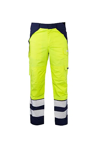 Myform 42011 Armor Aleve Dayanıklı Antistatik Multi Koruma Pantolon Sarı Lacivert - 1