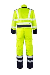 Myform 42012 Armor Aleve Dayanıklı Antistatik Multi Koruma Tulum Sarı Lacivert - 2