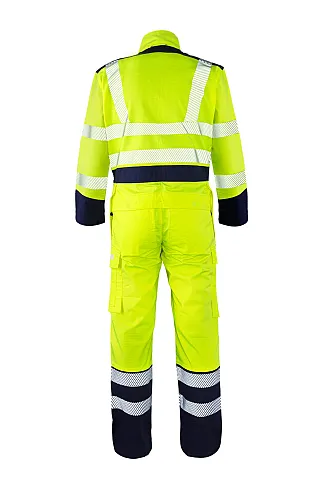 Myform 42012 Armor Aleve Dayanıklı Antistatik Multi Koruma Tulum Sarı Lacivert - 2