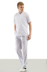 MyForm 5104 V Yaka Alpaka Ceket Pantolon Takım - Myform İş Kıyafetleri