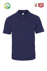 MYFORM 8101 ECO POLO Yaka Pike T-shirt Lacivert - Myform İş Kıyafetleri