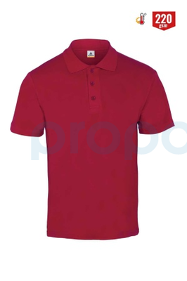 MyForm 8103 Comfort Polo Pike Yaka T-Shirt Bordo - 1