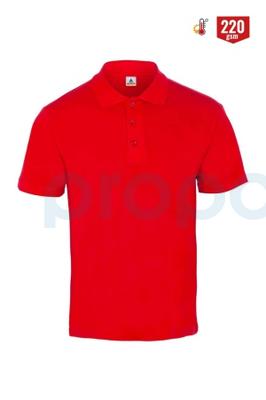 MyForm 8103 Comfort Polo Pike Yaka T-Shirt Kırmızı - 1
