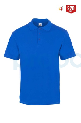 MyForm 8103 Comfort Polo Pike Yaka T-Shirt Saks Mavi - 1