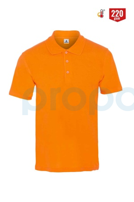 MyForm 8103 Comfort Polo Pike Yaka T-Shirt Turuncu - 1