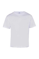 MyForm 8113 Festival Bisiklet Sıfır Yaka T-Shirt Beyaz - Myform İş Kıyafetleri