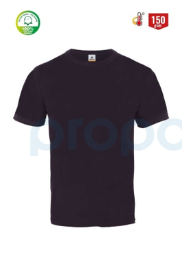 MYFORM 8128 COMFORT Bisiklet Yaka T-shirt Siyah - 1