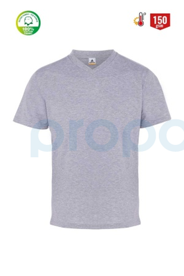 MyForm 8129 Comfort V Yaka Supreme T-Shirt Gri - 1