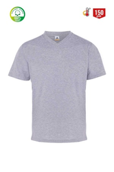 MyForm 8129 Comfort V Yaka Supreme T-Shirt Gri - Myform İş Kıyafetleri