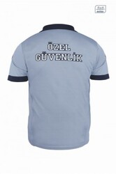 MyForm 8135 Özel Güvenlik Yazlık Tshirt Gri - 2