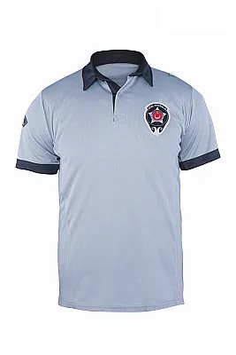 MyForm 8135 Özel Güvenlik Yazlık Tshirt Gri - 2