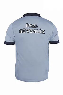 MyForm 8135 Özel Güvenlik Yazlık Tshirt Gri - 3