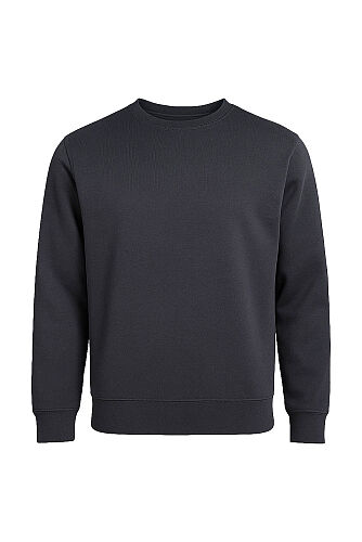 Myform 8164 Discover Comfort Bisiklet Yaka İş Sweatshirt Antrasit - 1