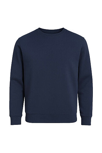 Myform 8164 Discover Comfort Bisiklet Yaka İş Sweatshirt Lacivert - 1