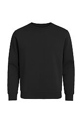 Myform 8164 Discover Comfort Bisiklet Yaka İş Sweatshirt Siyah - Myform