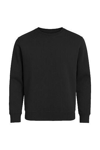 Myform 8164 Discover Comfort Bisiklet Yaka İş Sweatshirt Siyah - 1