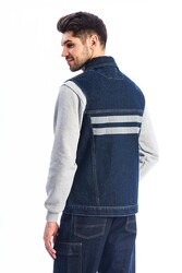 MyForm 9131 Robb Denim Kot İş Yeleği Kapitoneli - 5