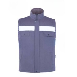 Myform 9135 Çok Cepli Winto İş Yeleği Gri - Myform İş Kıyafetleri