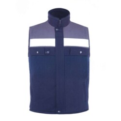 Myform 9135 Çok Cepli Winto İş Yeleği Lacivert Gri - Myform İş Kıyafetleri