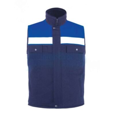 Myform 9135 Çok Cepli Winto İş Yeleği Lacivert Saks Mavi - 1