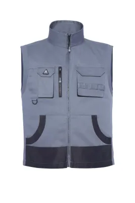 Myform - 9141 Osaka Cepli İş Yeleği Gri - 2