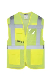 MyForm 9148 OLYMPUS Yüksek Görünürlüklü İkaz Yeleği Sarı - 2