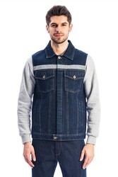 MyForm Sona Denim 9128 Kot İş Yeleği Siyah - 2