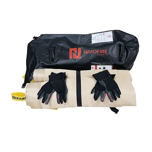 Nivofire BETA 6x8 m DIN SPEC 91489 Elektrikli Araç Yangın Battaniyesi - 2