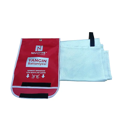 Nivofire SFB10 1x1 m EN 1869 Yangın Battaniyesi - 1