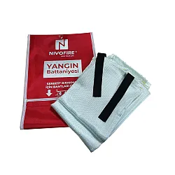 Nivofire SFB12 1,2x1,5 m EN 1869 Yangın Battaniyesi - Nivofire Yangın Battaniyesi Modelleri ve Fiyatları