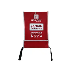 Nivofire SFB15 1,5x1,8 m EN 1869 Yangın Battaniyesi - Nivofire Yangın Battaniyesi Modelleri ve Fiyatları
