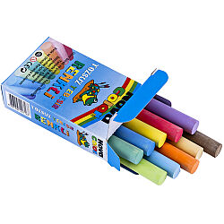 Nova Color NC-4111 Tozsuz Renkli Tebeşir 10’lu - Propazar