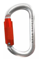 OKA-18 T Alüminyum Oval Otomatik Karabina - Arga Safety Yüksekte Çalışma