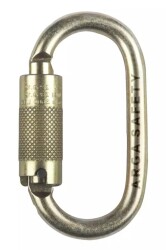 OKS-14 T Çelik Oval Otomatik Karabina - Arga Safety Yüksekte Çalışma