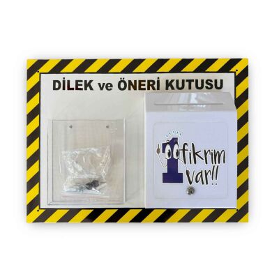 Öneri - İstek - Dilek - Şikayet - 1 Fikrim Var Kutusu - 1