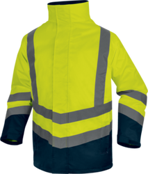 OPTIMUM3 5in1 Parka Mont Sarı Lacivert - Delta Plus İSG Ürünleri