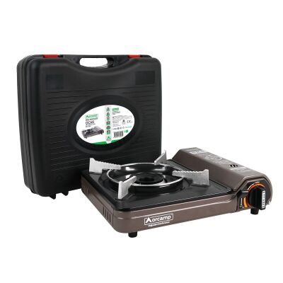 Orcamp CK-505 Tekli Portatif Ocak Gaz Stop Emniyetli - Gri - 2