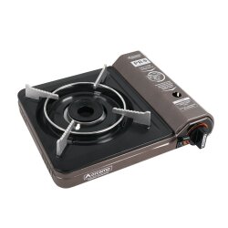 Orcamp CK-505 Tekli Portatif Ocak Gaz Stop Emniyetli - Gri 