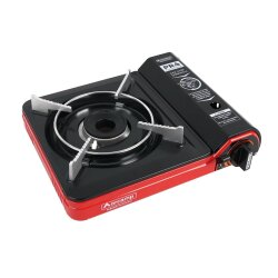 Orcamp CK-505 Tekli Portatif Ocak Gaz Stop Emniyetli - Kırmızı 