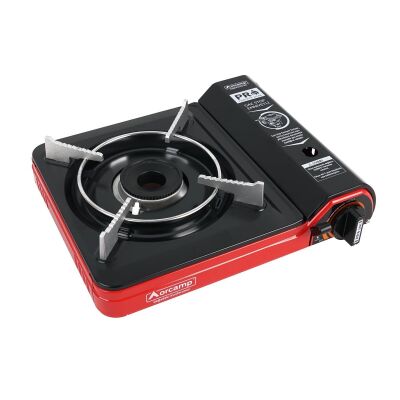 Orcamp CK-505 Tekli Portatif Ocak Gaz Stop Emniyetli - Kırmızı - 1
