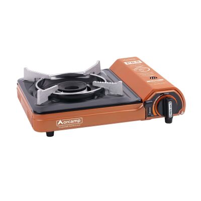 Orcamp CK-505 Tekli Portatif Ocak Gaz Stop Emniyetli - Turuncu - 3