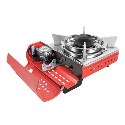 Orcamp CK-506 Mini Tekli Portatif Ocak Gaz Stop Emniyetli - Kırmızı - 2
