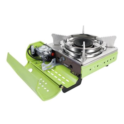 Orcamp CK-506 Mini Tekli Portatif Ocak Gaz Stop Emniyetli - Yeşil - 4