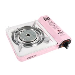 Orcamp CK-508 Pro Seramik Portatif Ocak Gaz Stop Emniyetli - Pembe - 3