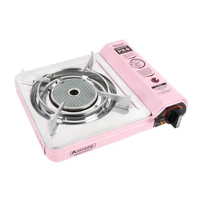 Orcamp CK-508 Pro Seramik Portatif Ocak Gaz Stop Emniyetli - Pembe - 3